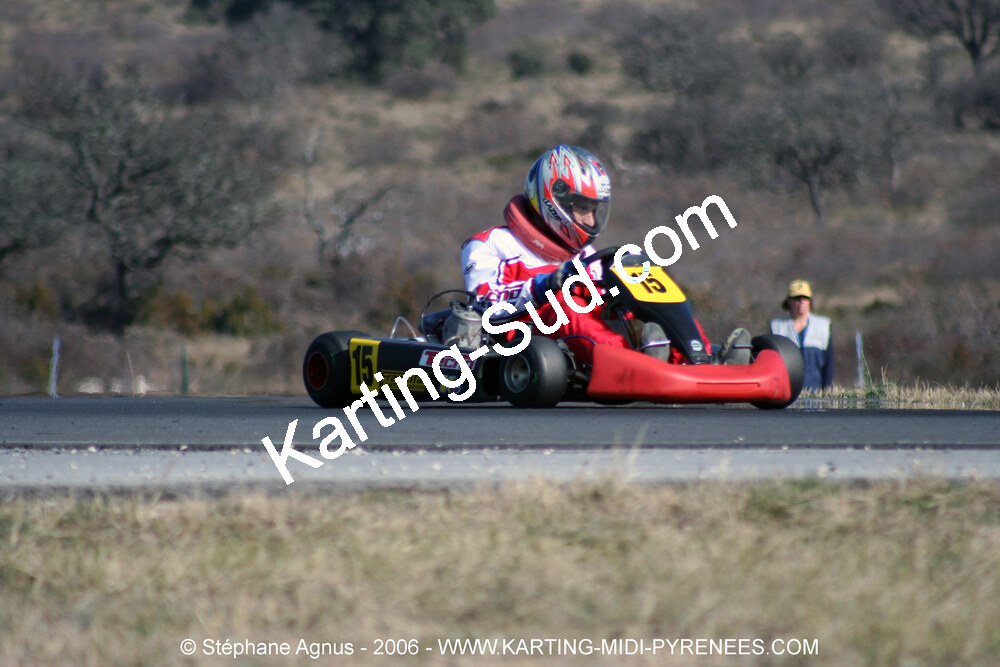 26/02/2006 : Trophée Gangeois à Ganges (Photos Stéphane Agnus) 2006 — karting