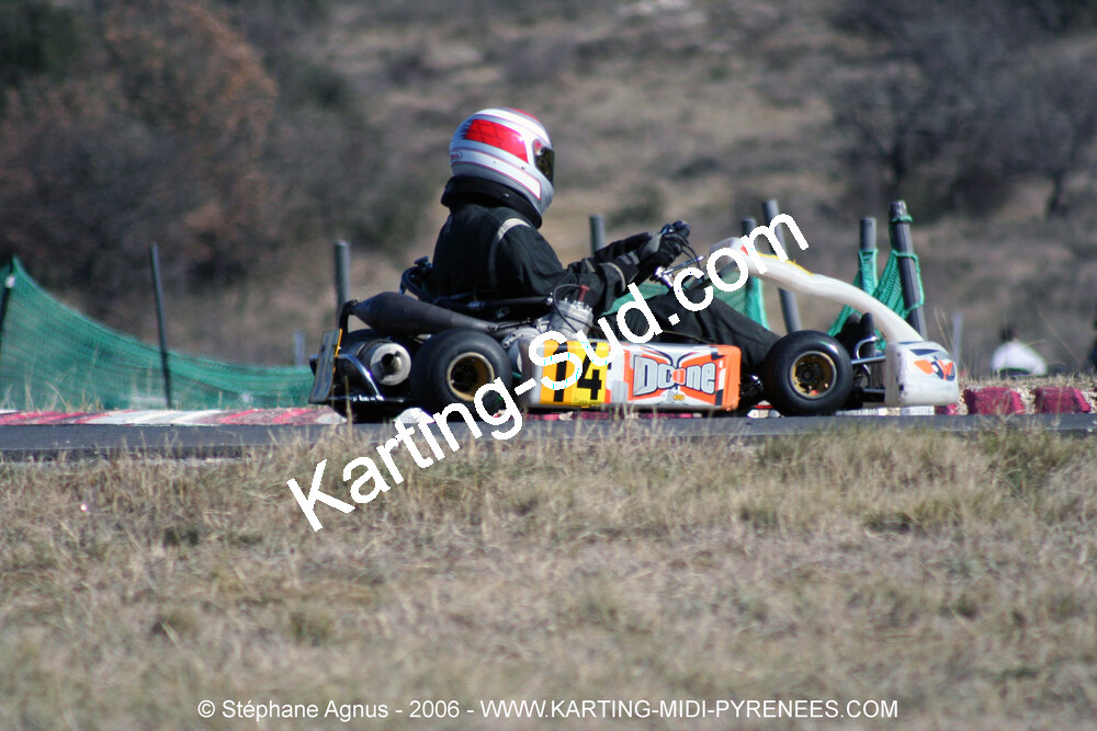 26/02/2006 : Trophée Gangeois à Ganges (Photos Stéphane Agnus) 2006 — karting