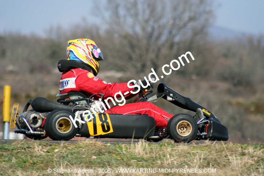 26/02/2006 : Trophée Gangeois à Ganges (Photos Stéphane Agnus) 2006 — karting