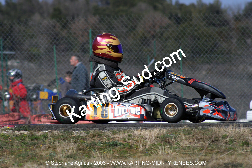 26/02/2006 : Trophée Gangeois à Ganges (Photos Stéphane Agnus) 2006 — karting