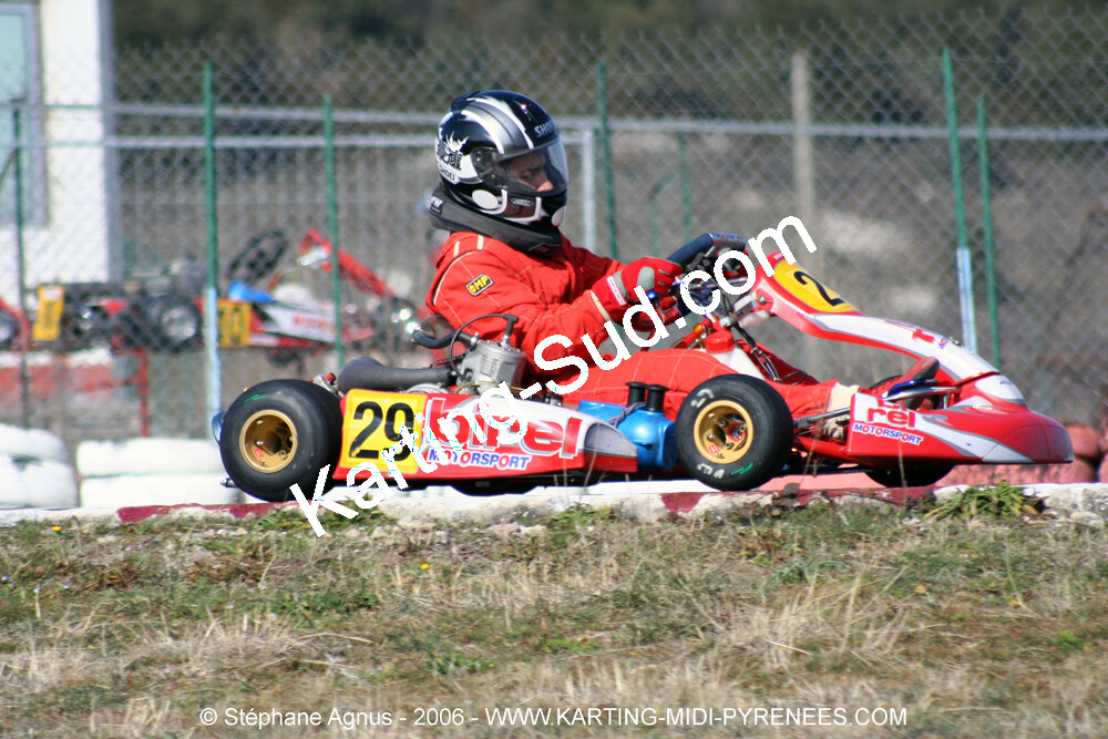 26/02/2006 : Trophée Gangeois à Ganges (Photos Stéphane Agnus) 2006 — karting