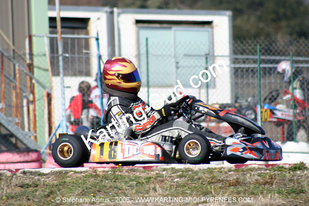 26/02/2006 : Trophée Gangeois à Ganges (Photos Stéphane Agnus) 2006 — karting