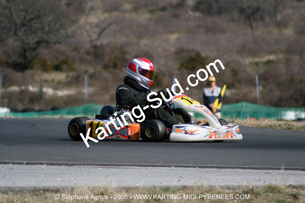 26/02/2006 : Trophée Gangeois à Ganges (Photos Stéphane Agnus) 2006 — karting