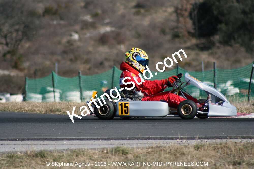 26/02/2006 : Trophée Gangeois à Ganges (Photos Stéphane Agnus) 2006 — karting