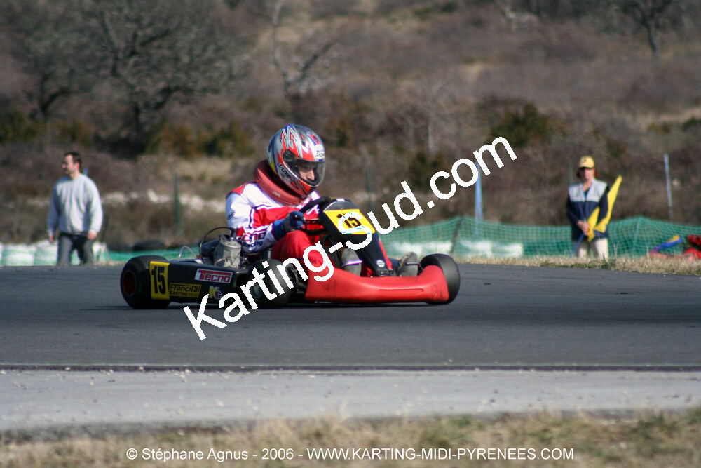 26/02/2006 : Trophée Gangeois à Ganges (Photos Stéphane Agnus) 2006 — karting