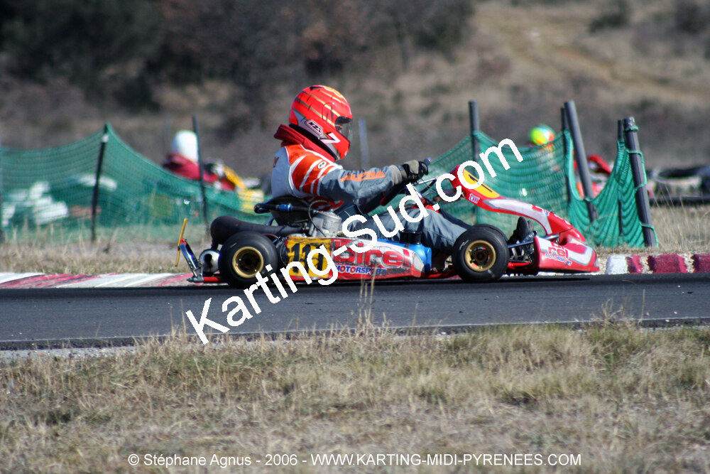 26/02/2006 : Trophée Gangeois à Ganges (Photos Stéphane Agnus) 2006 — karting