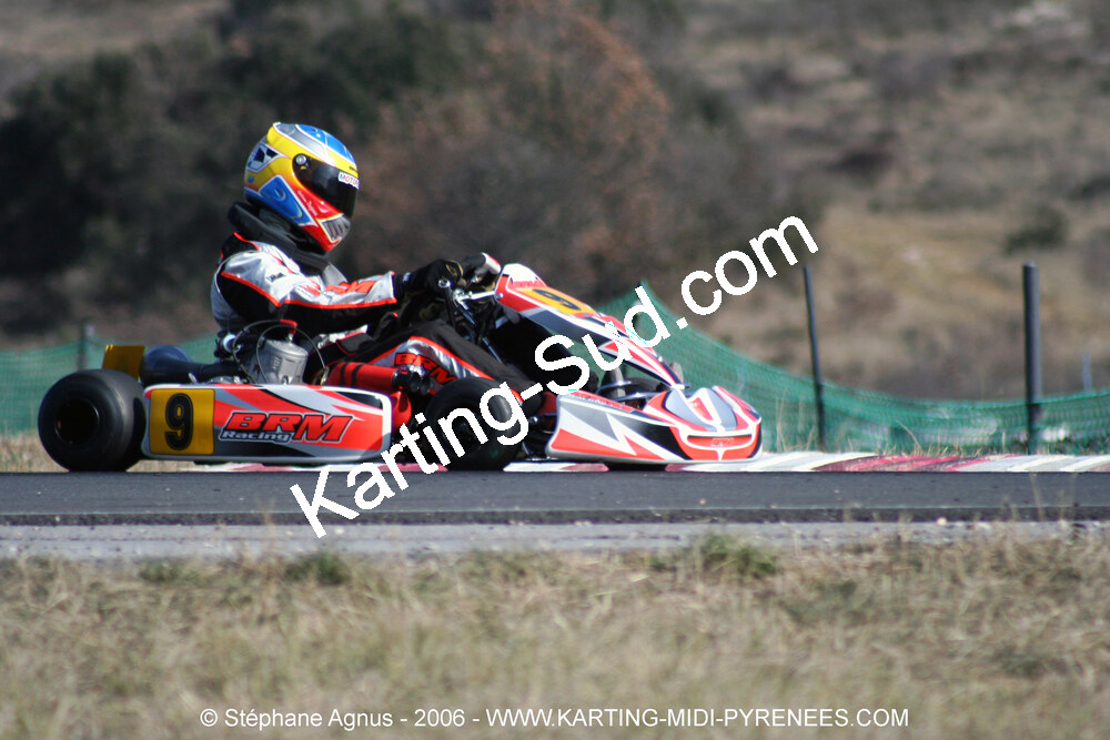 26/02/2006 : Trophée Gangeois à Ganges (Photos Stéphane Agnus) 2006 — karting