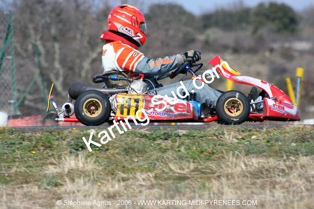 26/02/2006 : Trophée Gangeois à Ganges (Photos Stéphane Agnus) 2006 — karting