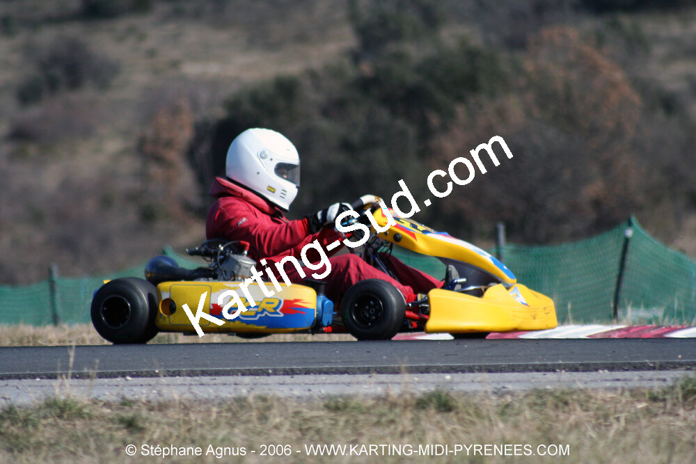 26/02/2006 : Trophée Gangeois à Ganges (Photos Stéphane Agnus) 2006 — karting