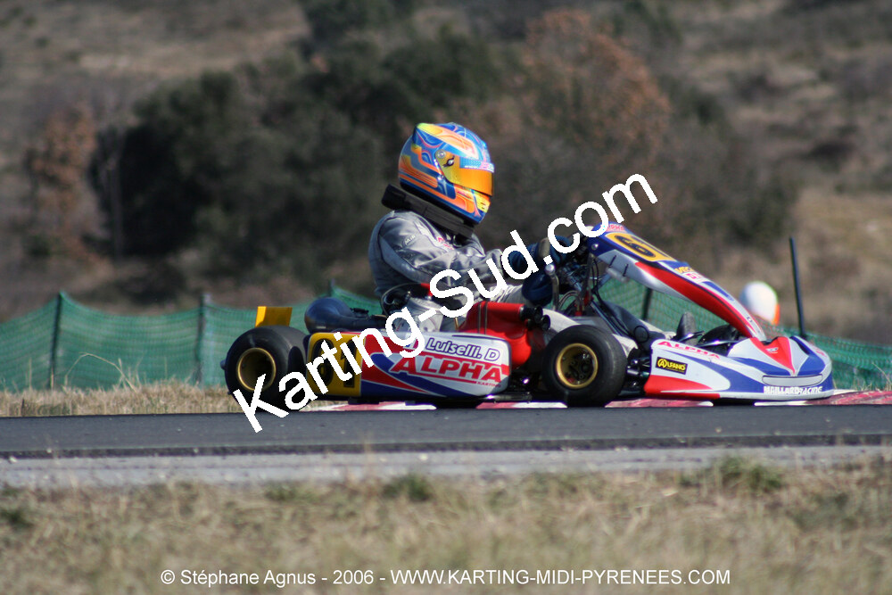 26/02/2006 : Trophée Gangeois à Ganges (Photos Stéphane Agnus) 2006 — karting