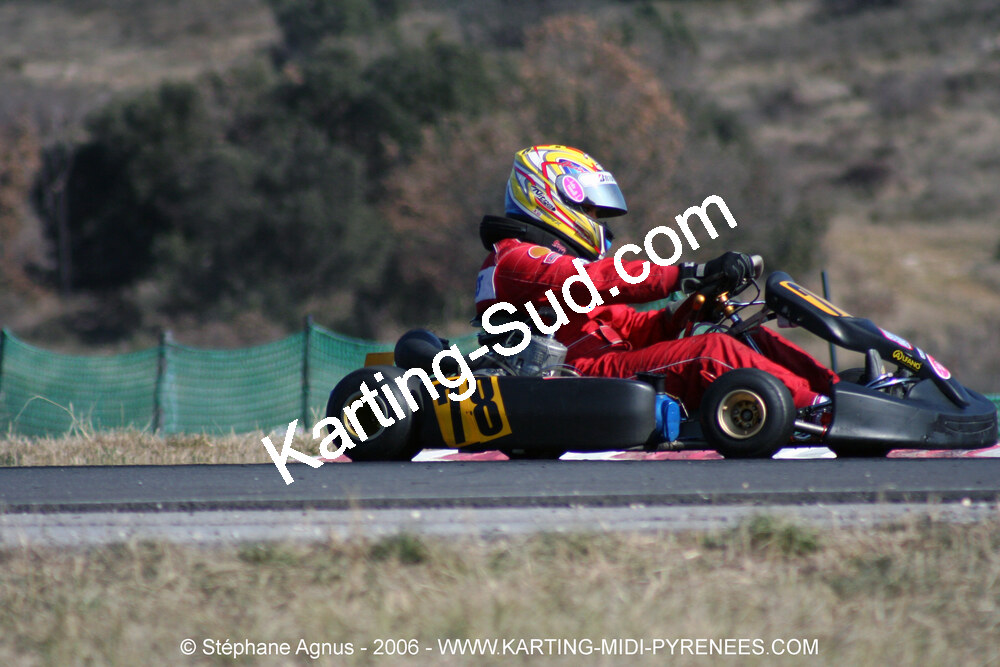 26/02/2006 : Trophée Gangeois à Ganges (Photos Stéphane Agnus) 2006 — karting