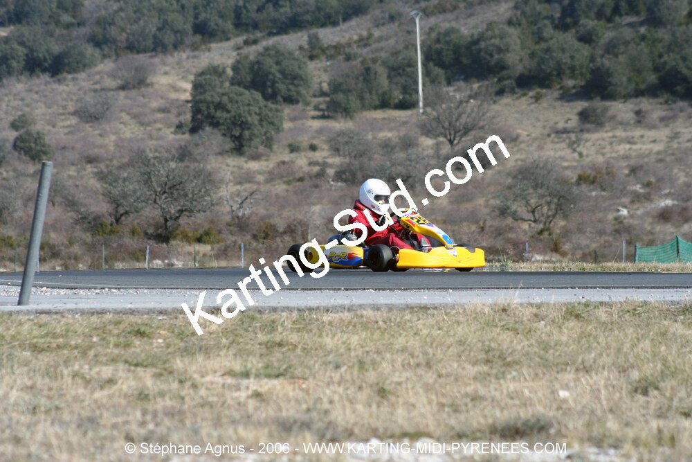 26/02/2006 : Trophée Gangeois à Ganges (Photos Stéphane Agnus) 2006 — karting