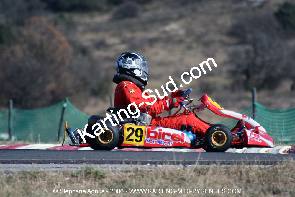 26/02/2006 : Trophée Gangeois à Ganges (Photos Stéphane Agnus) 2006 — karting