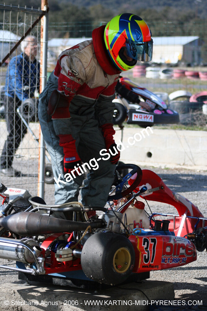 26/02/2006 : Trophée Gangeois à Ganges (Photos Stéphane Agnus) 2006 — karting