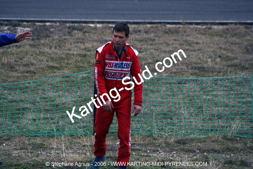 Michel PHILIPPE — 26/02/2006 : Trophée Gangeois à Ganges (Photos Stéphane Agnus) 2006 — karting