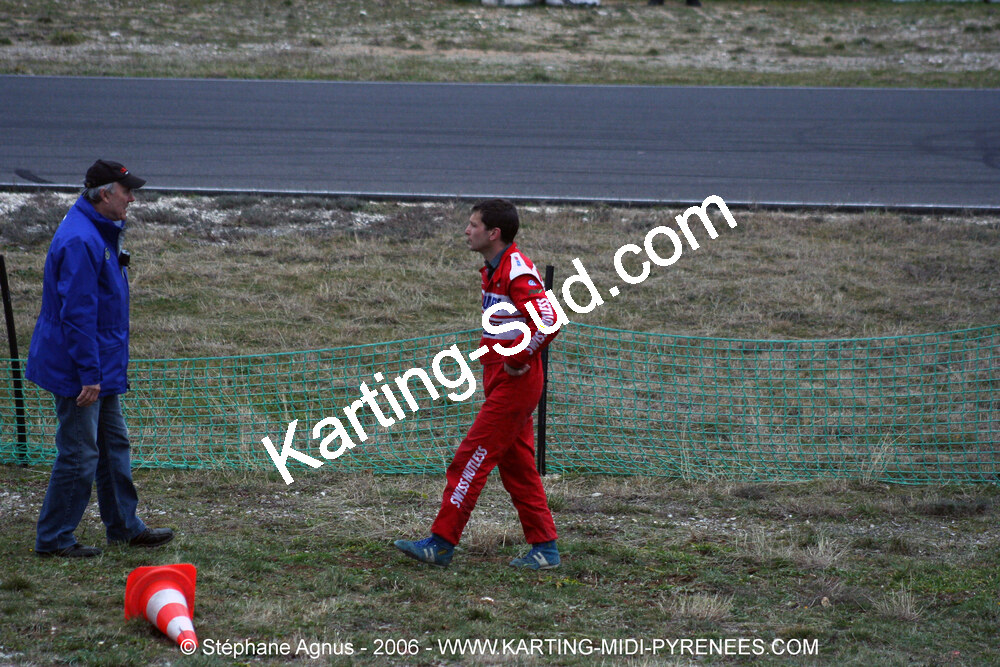 Michel PHILIPPE — 26/02/2006 : Trophée Gangeois à Ganges (Photos Stéphane Agnus) 2006 — karting