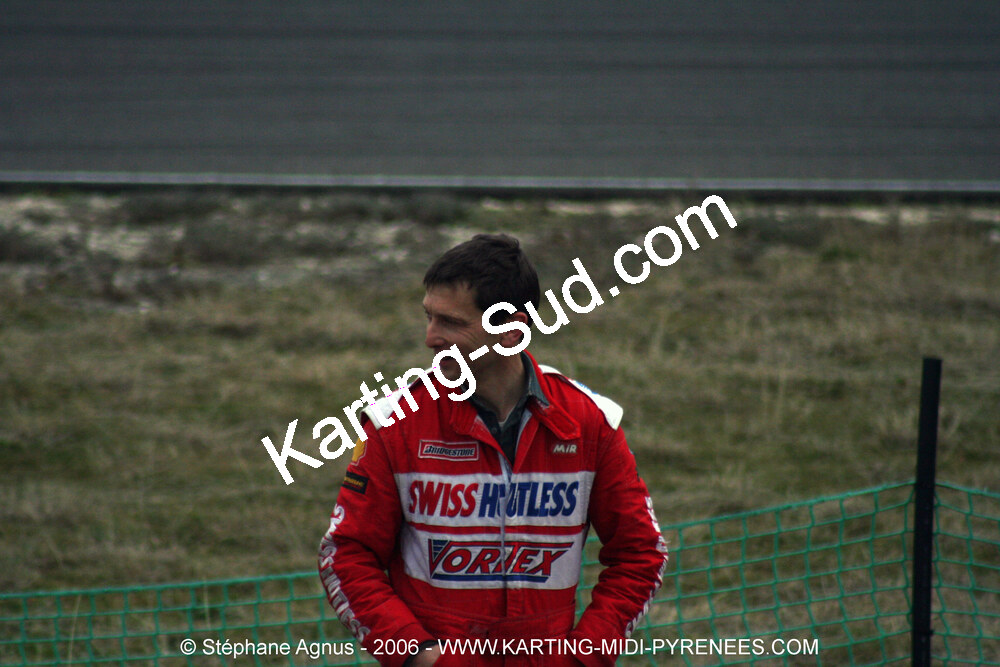 Michel PHILIPPE — 26/02/2006 : Trophée Gangeois à Ganges (Photos Stéphane Agnus) 2006 — karting