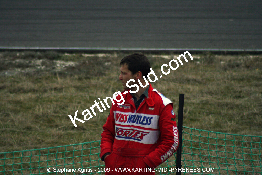 Michel PHILIPPE — 26/02/2006 : Trophée Gangeois à Ganges (Photos Stéphane Agnus) 2006 — karting