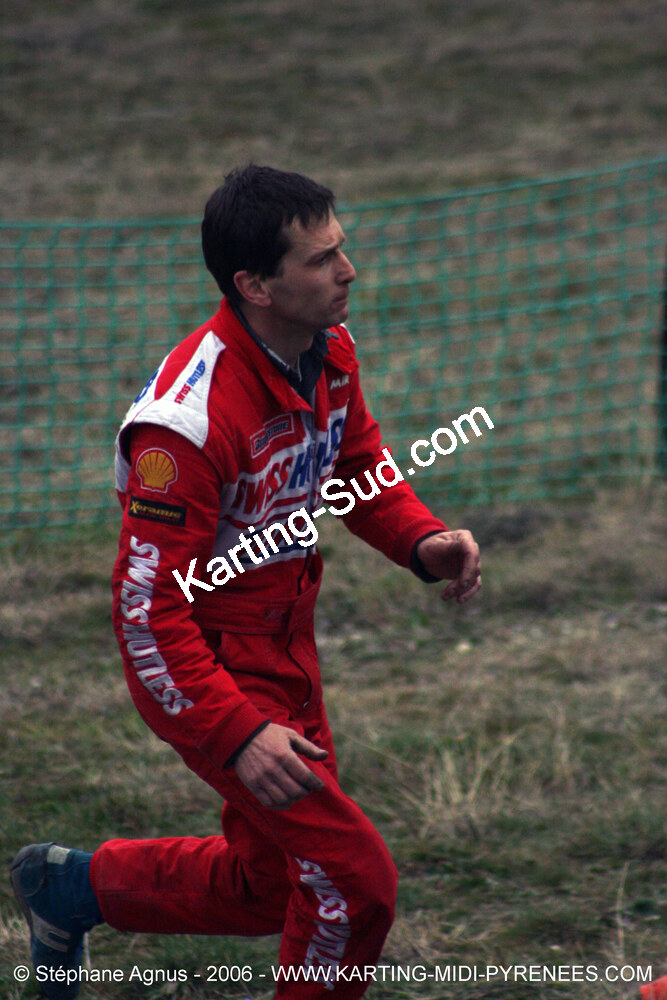 Michel PHILIPPE — 26/02/2006 : Trophée Gangeois à Ganges (Photos Stéphane Agnus) 2006 — karting