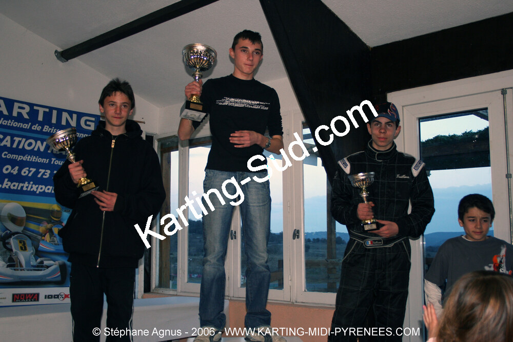 26/02/2006 : Trophée Gangeois à Ganges (Photos Stéphane Agnus) 2006 — karting