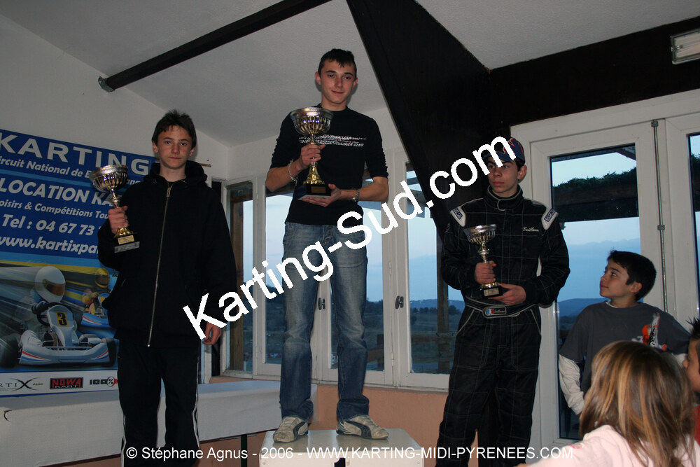 26/02/2006 : Trophée Gangeois à Ganges (Photos Stéphane Agnus) 2006 — karting
