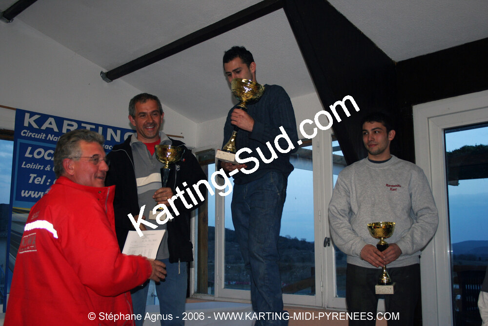 Grégory LEDER — 26/02/2006 : Trophée Gangeois à Ganges (Photos Stéphane Agnus) 2006 — karting