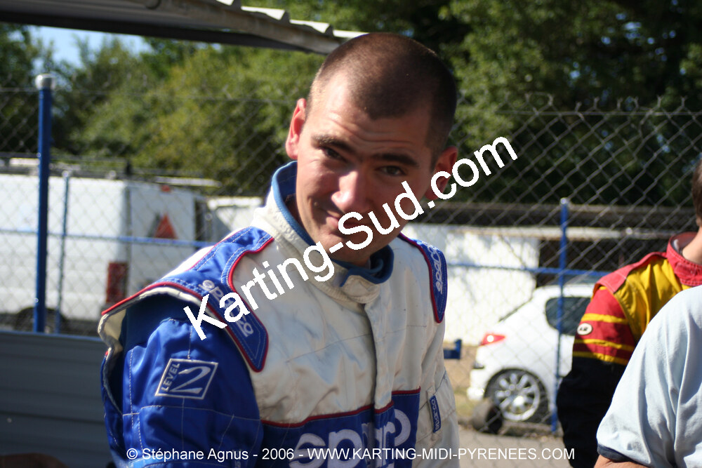 Gregory CAZAJOUS — 04/06/2006 : Trophée GARCIA – ORSI à Layrac (Photos Stéphane Agnus) 2006 — karting