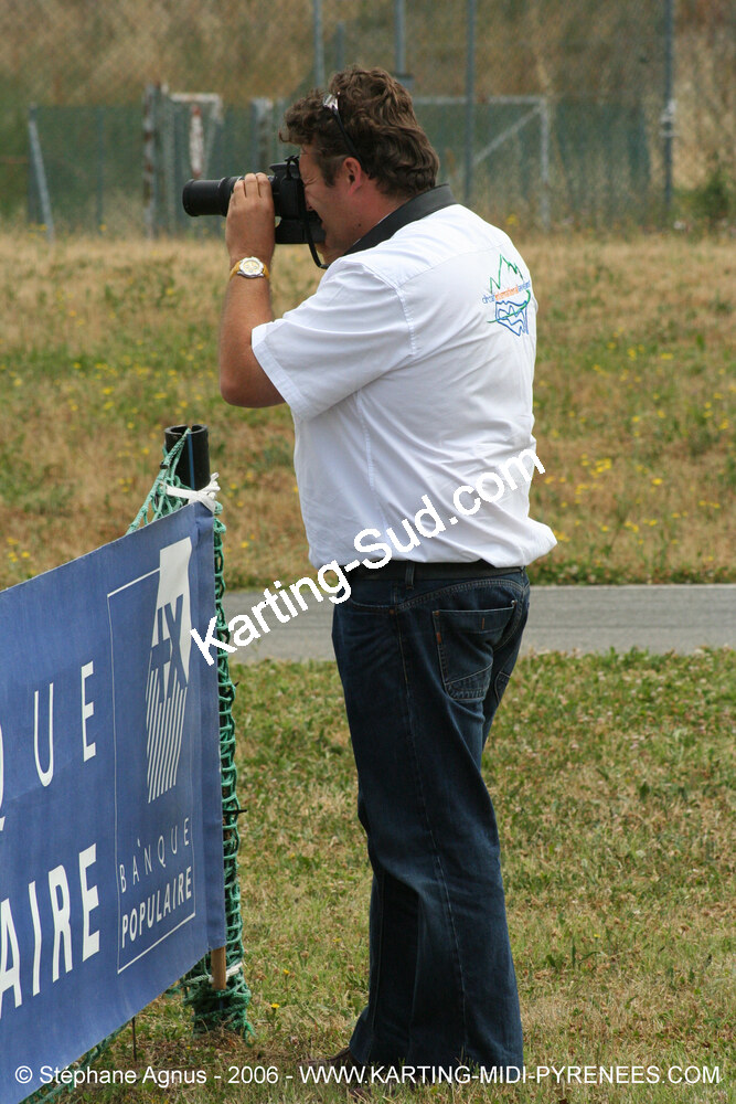 Olivier CEBE — 10/06/2006 : Coupe de France Universitaire à Muret (Photos Stéphane Agnus) 2006 — karting