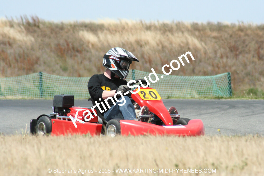 10/06/2006 : Coupe de France Universitaire à Muret (Photos Stéphane Agnus) 2006 — karting