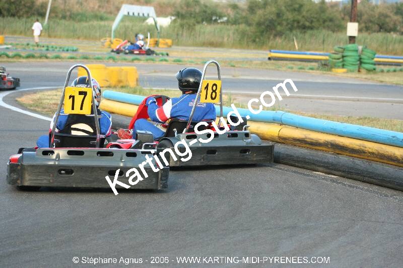 24/06/2006 : 6 heures Loisir Number 1 à Agde (Photos Stéphane Agnus) 2006 — karting