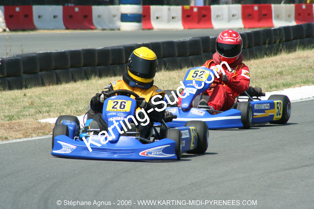 01 & 02/07/2006 : Coupe de France Formule FFSA à Layrac (Photos Stéphane Agnus) 2006 — karting