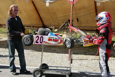 Alzx Baron, Damon BARON — 08/10/2006 : Course Club à Lavelanet (Photos Paul Nephtali) 2006 — karting