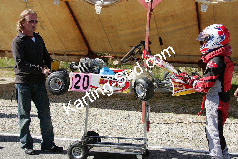 Alzx Baron, Damon BARON — 08/10/2006 : Course Club à Lavelanet (Photos Paul Nephtali) 2006 — karting