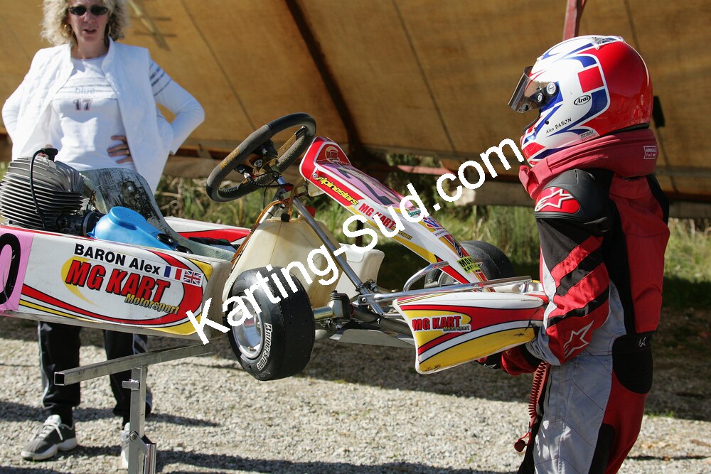 Alex BARON — 08/10/2006 : Course Club à Lavelanet (Photos Paul Nephtali) 2006 — karting