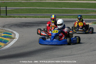 14/10/2006 : Trophée Vincent Sanchez photos du samedi par Fabien PARIS 2006 — karting