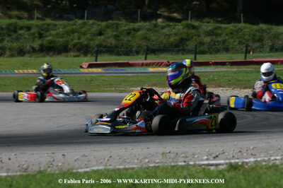 14/10/2006 : Trophée Vincent Sanchez photos du samedi par Fabien PARIS 2006 — karting