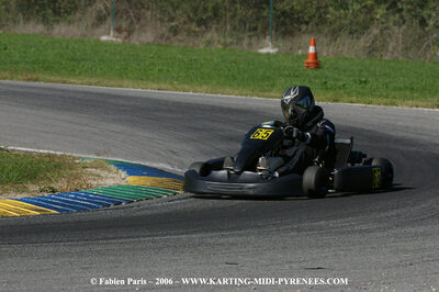 14/10/2006 : Trophée Vincent Sanchez photos du samedi par Fabien PARIS 2006 — karting