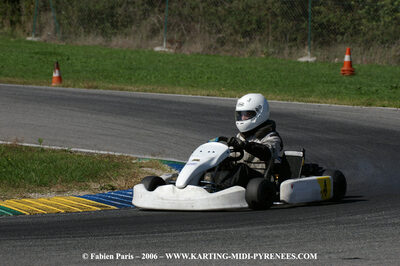 14/10/2006 : Trophée Vincent Sanchez photos du samedi par Fabien PARIS 2006 — karting