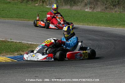 14/10/2006 : Trophée Vincent Sanchez photos du samedi par Fabien PARIS 2006 — karting