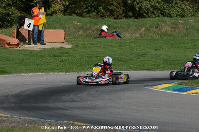 14/10/2006 : Trophée Vincent Sanchez photos du samedi par Fabien PARIS 2006 — karting