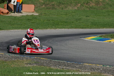 14/10/2006 : Trophée Vincent Sanchez photos du samedi par Fabien PARIS 2006 — karting