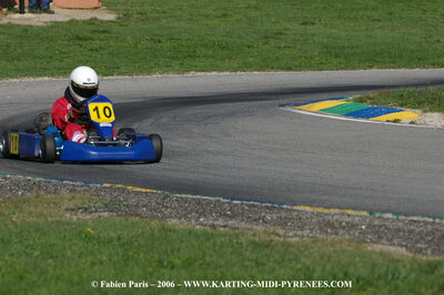 14/10/2006 : Trophée Vincent Sanchez photos du samedi par Fabien PARIS 2006 — karting