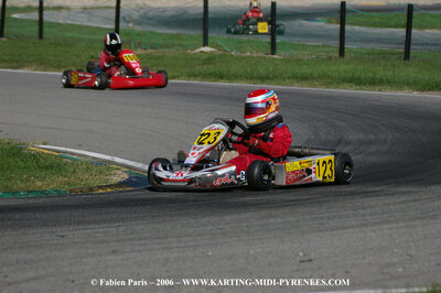 14/10/2006 : Trophée Vincent Sanchez photos du samedi par Fabien PARIS 2006 — karting