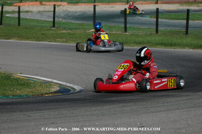 14/10/2006 : Trophée Vincent Sanchez photos du samedi par Fabien PARIS 2006 — karting