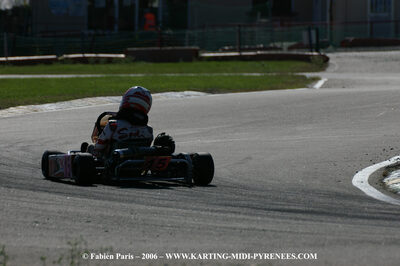 14/10/2006 : Trophée Vincent Sanchez photos du samedi par Fabien PARIS 2006 — karting