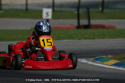 14/10/2006 : Trophée Vincent Sanchez photos du samedi par Fabien PARIS 2006 — karting