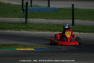 14/10/2006 : Trophée Vincent Sanchez photos du samedi par Fabien PARIS 2006 — karting