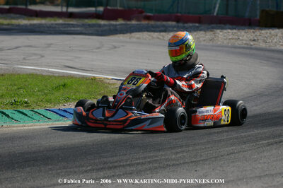 14/10/2006 : Trophée Vincent Sanchez photos du samedi par Fabien PARIS 2006 — karting