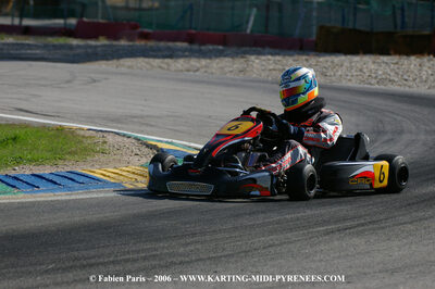 14/10/2006 : Trophée Vincent Sanchez photos du samedi par Fabien PARIS 2006 — karting