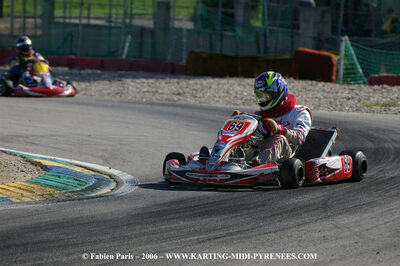 14/10/2006 : Trophée Vincent Sanchez photos du samedi par Fabien PARIS 2006 — karting